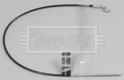 BORG & BECK bkb1893 -  Трос, стояночная тормозная система